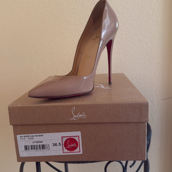 Christian Louboutin Tan Stiletto Heels - Picture 3 of 3